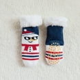 thumbnail image 2 of Baby Socks Trends Slipper Toddler Fuzzy Sock Warm Fleece Non-Slip Ny1 School Uniform Casual Socks 2-4T, 2 of 4