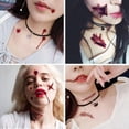 thumbnail image 4 of 30 Sheets Halloween Tattoo Sticker Water Transfer Temporary Tattoo Body Sticker, 4 of 8