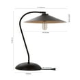 thumbnail image 4 of SAFAVIEH Orla 31 In. High Modern Arc Table Lamp, Brown, 4 of 6