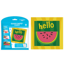 Diamond Dotz Hello Watermelon Diamond Painting Kits for Kids - Diamond Art Kits a Relaxing Creative Craft Kit with Dotz Gems 5.1"x5.1"