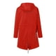 thumbnail image 3 of con capucha Chaqueta de mujer suave Impermeable lluvia Ropa exterior - rojo XL Sunnimix Rompevientos, 3 of 4