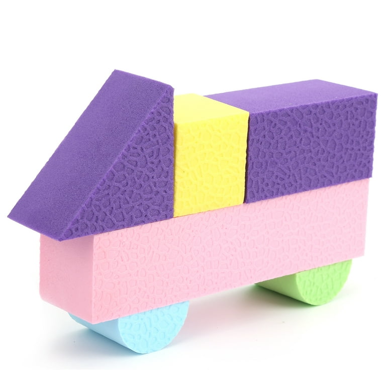 Building Blocks EVA Foam Building Blocks Educational Multi‑Colored Stacking  Toys