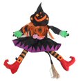 thumbnail image 1 of Crashing Witch Into Tree Halloween Decoration Witch Doll Door Porch Tree Pendant Props Wall, 1 of 10