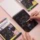 thumbnail image 2 of Pintura raspada colorida para niños, graffiti creativo, pintura raspada, arte de jardín de infantes, papel raspado, pintura raspada divertida, 2 of 5