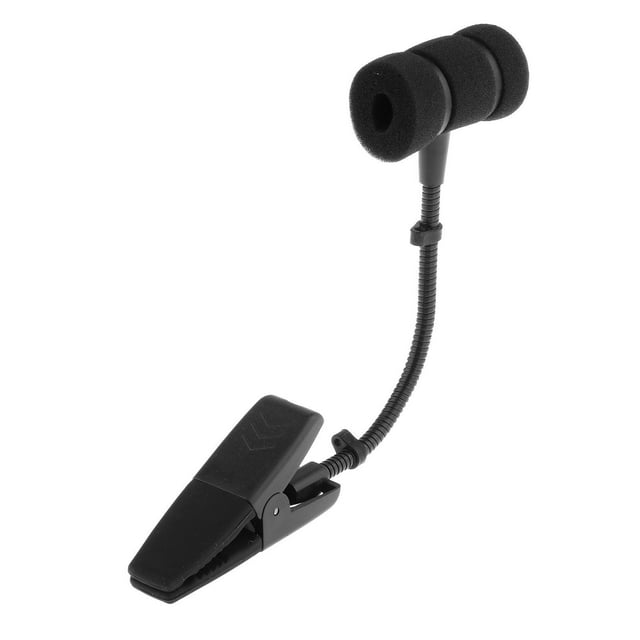 relayinert Clip Microphone Instrument Sans Microphone 19cm Clip Microphone Col de Cygne pour Saxophone Clip pour Saxophone 19cm