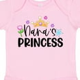 thumbnail image 4 of Inktastic Nana's Princess Crown and Flowers Girls Baby Bodysuit, 4 of 5