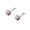 B003- Style C, variant on Sensory Squeeze Set, Squeeze, Keyboard Clicker Squeeze, Keychain Squeeze, 2 Pack Clear Shell 1X1 Inch Mechanical Single Key Fob, Pocket Sized Clicking Pressure
