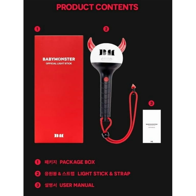 BABYMONSTER Lightstick Kpop Lightstick BM Fanlight Fans Essential