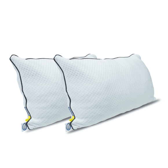 Almohada NUBE DR JOOHN Memory Foam Viscoelástica Tela de bambú 66 x 46 cm (2) Piezas