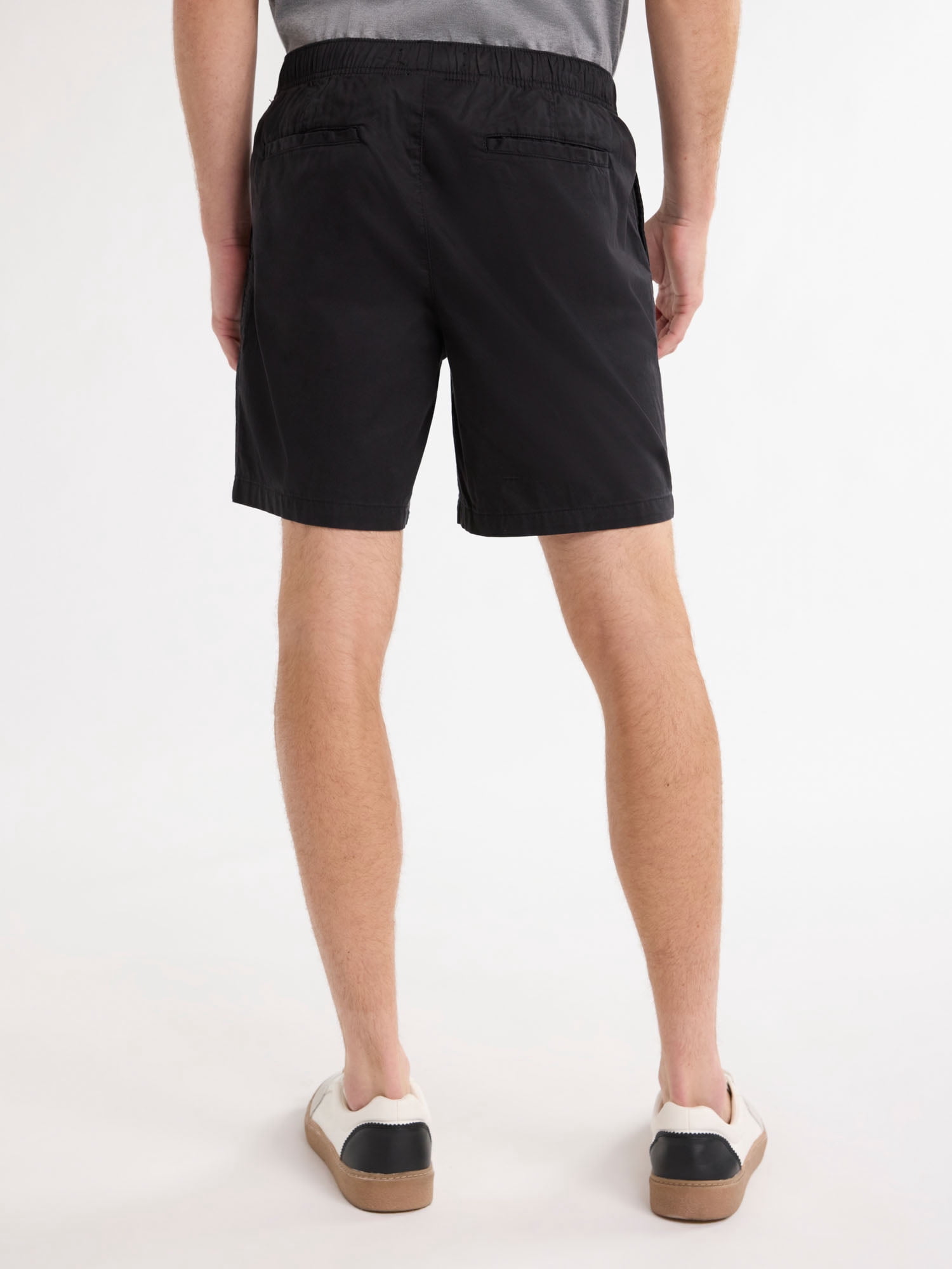 Free Assembly Men's Pull On Shorts, 7" Inseam, Sizes XS-3XL