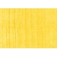 thumbnail image 1 of Ahgly Company Machine Washable Indoor Rectangle Solid Yellow Modern Area Rugs, 6' x 9', 1 of 4