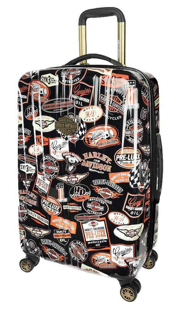 harley davidson rolling luggage