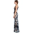 thumbnail image 2 of Riviera Sun Tie Dye Braided Strap Long Dresses 25002-D-XL (Navy Tie Dye, Small), 2 of 3