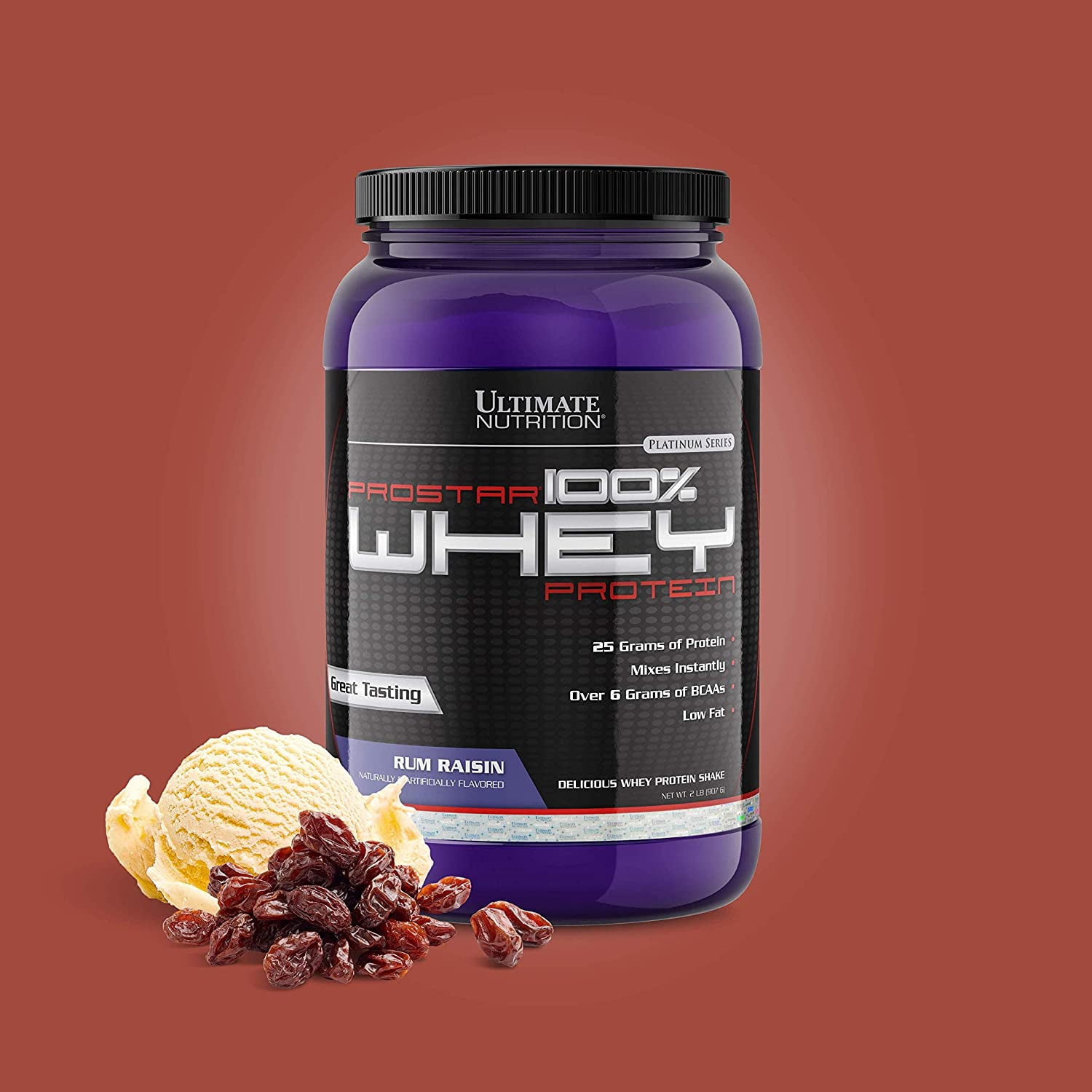 Ultimate Nutrition Prostar Whey Protein Powder -2lb