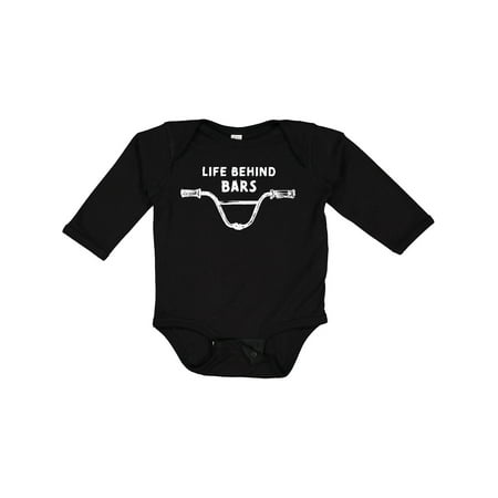 

Inktastic Life Behind Bars BMX Boys or Girls Long Sleeve Baby Bodysuit