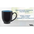 thumbnail image 4 of Bistro Coffee Mugs 16 oz. Set of 10, Bulk Pack - Great for Tea, Cocoa, Diner, Travel mugs - Blue, 4 of 5