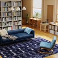 thumbnail image 4 of ASPILLOW Washable Rug 5x7 Blue for Living Room, Soft Non Shedding Low Pile Carpet for Dining Room Bedroom Den, 4 of 9