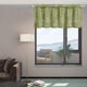 thumbnail image 5 of Cortina de valance floral primaveral - Decoración de cocina de cocina de cocina translúcida rosa, blanca verde, • 55x18 pulgadas, 5 of 6