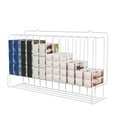 thumbnail image 2 of Metal Salon Hair Color Tube Storage Racks, Hair Color Organizer Rack, Wall Mounted Hair Dye Tube Storage Rack for Salon Display Beauty Home,White, 2 of 9