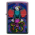 thumbnail image 4 of Zippo Eagle, Snake, Skull Design Iridescent Pocket Lighter, 4 of 10