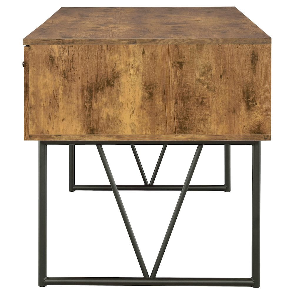 FurniFact Spacious Office Desk – Computer Desk with Drawers for Home or Work
