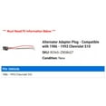 thumbnail image 2 of Alternator Adapter Plug - Compatible with 1986 - 1993 Chevy S10 1987 1988 1989 1990 1991 1992, 2 of 2