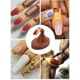 thumbnail image 5 of Mano de práctica para uñas acrílicas, 3 piezas de dedo de práctica ajustable y 100 piezas de herramientas de mano reemplazables para arte de uñas, dedo de entrenamiento flexible para manicura DIY, 5 of 5