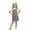 a-85Black20, variant on Girls Kids Adjustable Strap Bib Overall Skirt With Stripe Print A Line Loose Fit For Daily Outdoor Play Summer Casual Holiday Daily Outings Trendy Skirts
