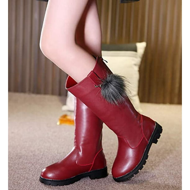 Pom pom boots store women's shoes