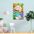thumbnail image 4 of Rugrats Wall Hanging Painting Wall Art Canvas Paintings Posters Home Decorations 08x12inch(20x30cm), 4 of 8