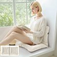 thumbnail image 5 of Office Chair Cushion with Lumbar Support, Ergonomic Seat Cushion for Long Sitting Comfort, Non-Slip Design for Office and Car Use, Winter Seat Pad, 5 of 5