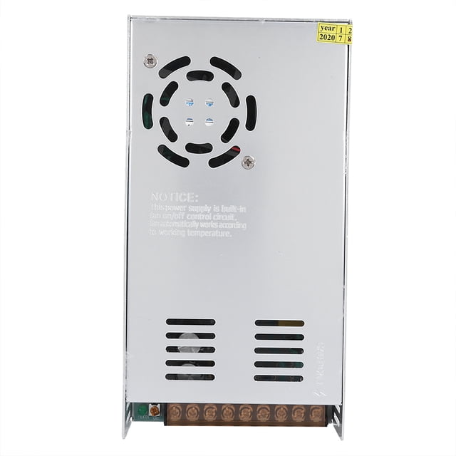 Adaptador de fuente de alimentación conmutada para equipos LED, transformador regulado para CCTV, CC 5 V (S-300-5, 5 V, 60 A, 300 W), CA 110/220 V ±15 %.