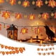thumbnail image 1 of Luces de hilo de Halloween con hojas de arce y calabazas - Decoraciones LED coloridas para jardines y hogares de fiestas exteriores interiores, 1 of 6