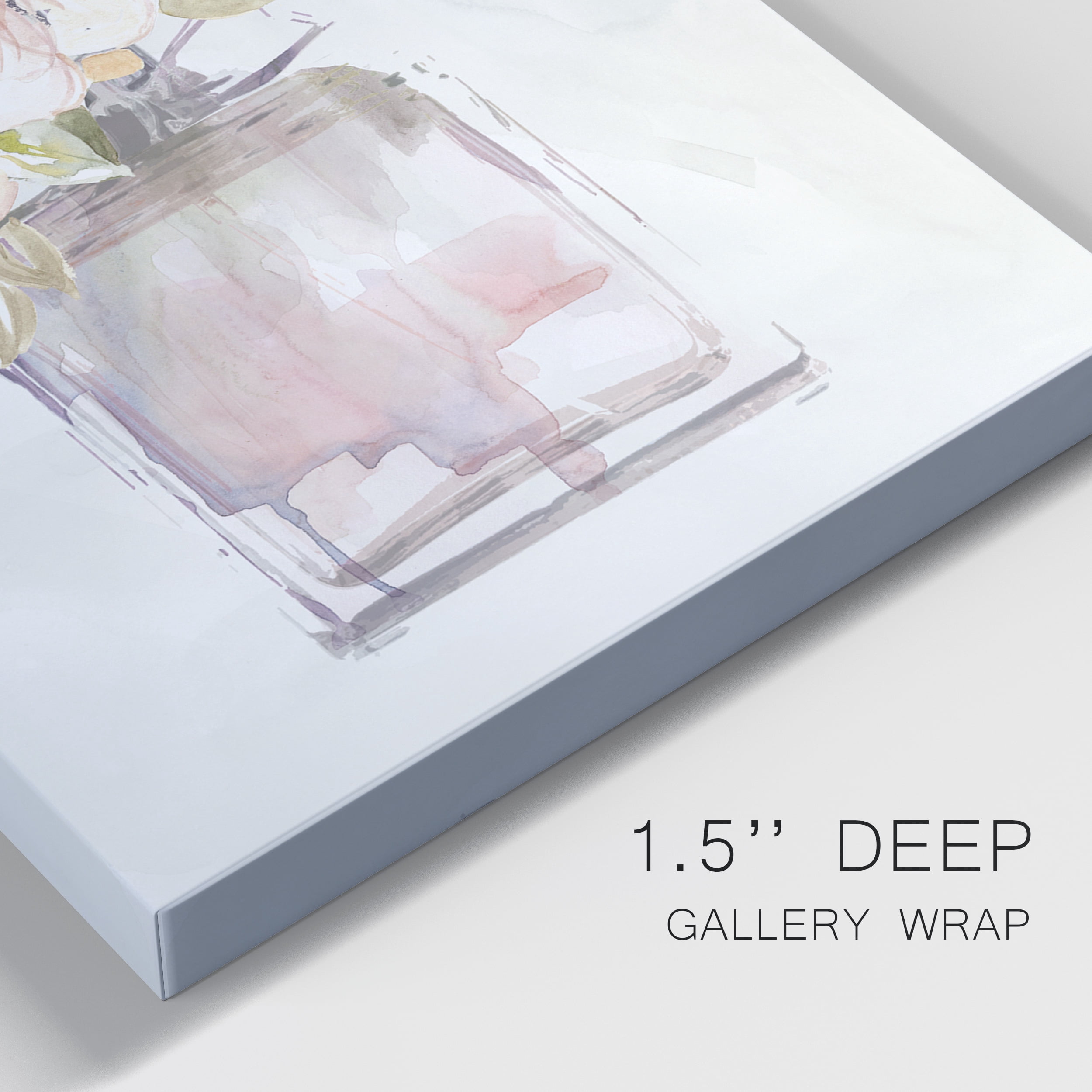 Mini Bouquet I Premium Gallery Wrapped Canvas - Ready to Hang - Set of 2 - 32 x 48 Each