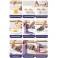 thumbnail image 2 of Máquina De Batidos De Bricolaje Máquina para hacer batidos DIY, máquina para hacer batidos de bebidas heladas, hielo raspado silencioso, máquina para hacer conos de nieve Sywqhk Libre de BPA, 2 of 6