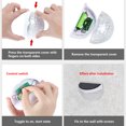 thumbnail image 3 of Baohd Wall Light Solar Power LED Stair Path Light IP55 Waterproof Garden Night Lamp, Warm Light, 3 of 7