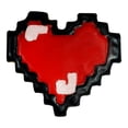 thumbnail image 3 of R&M International Heart, Pixelated 3" Cookie Cutter, 3 of 3