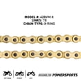 thumbnail image 3 of Niche Gold 428 X-Ring Chain 78 Links With Master Link Motorcycle 519-CDC2630H, 3 of 6