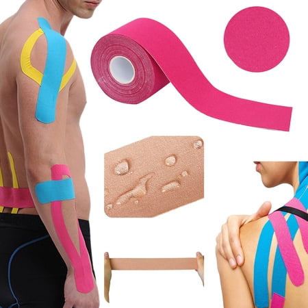 Clearance Sale Breathable Cotton Athletic Sports Tape 33 Colors & Patterns Hand-Tearable No Residue for Joint Support & All Sports