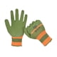 thumbnail image 2 of Guantes de trabajo, 1 par, protección para las manos, transpirables, multifuncionales, para reparación de automóviles. Verde, 2 of 9
