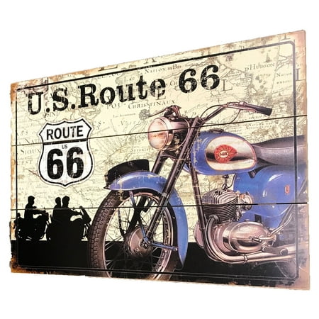 Creative Motion Industries US Route 66 Wall Sign