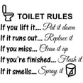 thumbnail image 1 of DIY imágenes divertidas extraíbles baño de baño para hombre y mujer, señal de WC, accesorios de puerta, pegatina de pared, decoración del hogar para niños Li Adepaton CZJJ-ST148, 1 of 6
