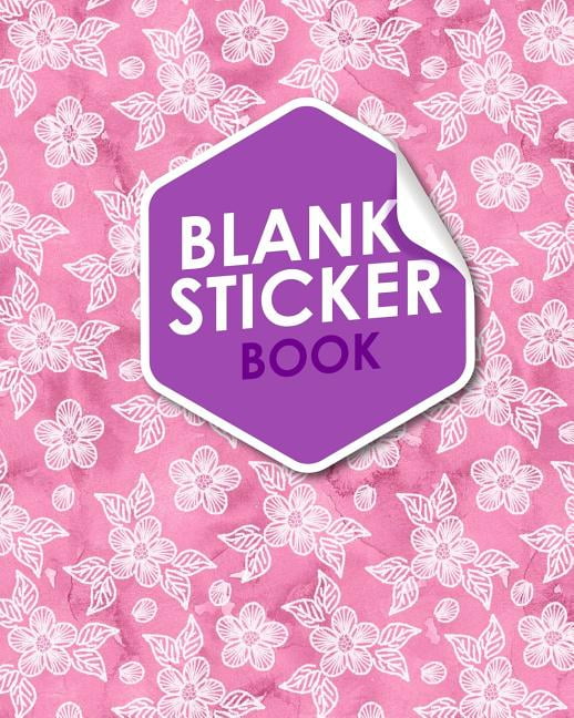 Blank Sticker Book Blank Sticker Book Album, Sticker Books For Girls 4