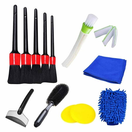 

Christmas decorations Clearance Tools&Home Improvement 12 Piece Plastic Round Brush For Car Beauty Detail Car Cleaning Small Brush