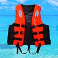 thumbnail image 2 of Chaleco Chaqueta Kuymtek Poliéster para Adultos Con Silbato para Nadar en Bote Naranja XL, 2 of 9