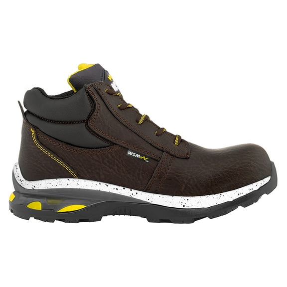 Zapato de Seguridad WSM, Ergonómico y muy ligero. Con casquillo de Policarbonato. Bota Industrial y multifuncional. Es un calzado de trabajo dieléctrico y antiderrapante. Est. 2958 Lite WSM  2958LTCFE270