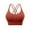 Red, variant on purcolt High Impact Sports Bras for Women Full Support Strappy Crisscross Back Padded Yoga Workout Athletic Bras Gym Exercise Crop Top with Removable Cups