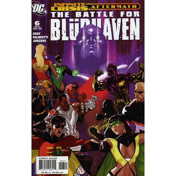 Crisis Aftermath: The Battle For Bludhaven #6 VF ; DC Comic Book