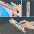 thumbnail image 5 of SaniMore for iPad 10th Generation 10.9" 2022 3 Layers Multi-Functional Case, Soft Silicone & Hard Plastic Case with Multi-Angle Kickstand Heavy Duty Full Body Protective Case, Gray/Orange, 5 of 8