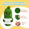 thumbnail image 2 of Muñeca de ganchillo de apoyo emocional PICKLE BUDDIES Positive, 2 of 7